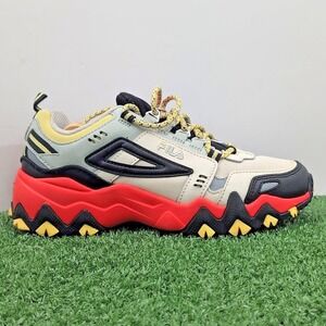 Fila Trail Running Hiking Shoes Women's 6 M Oakmont Orange White 5JM00276-119